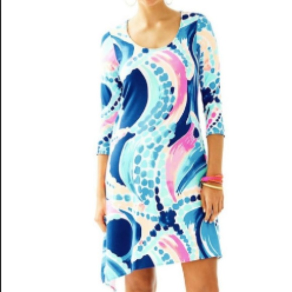Lilly Pulitzer Dresses & Skirts - NWT Lilly Pulitzer Ariana Asymmetric Swing Dress